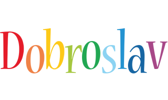 Dobroslav birthday logo