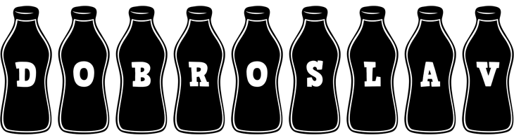 Dobroslav bottle logo