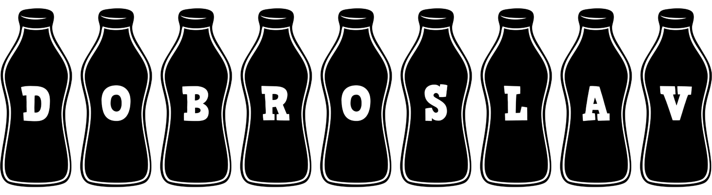 Dobroslav bottle logo