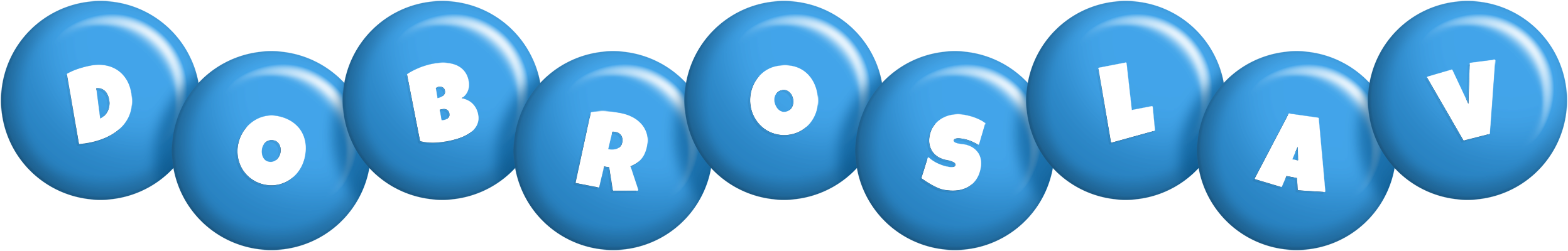 Dobroslav candy-blue logo