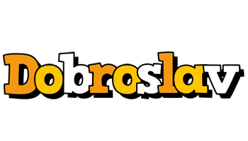 Dobroslav cartoon logo