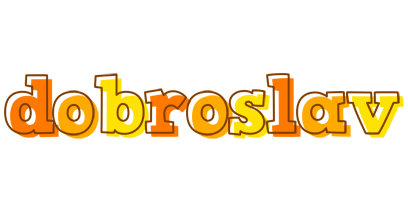 Dobroslav desert logo