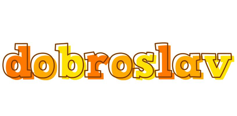 Dobroslav desert logo