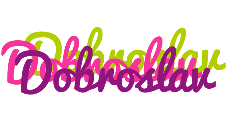 Dobroslav flowers logo