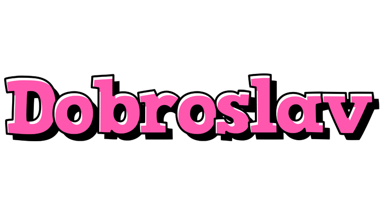 Dobroslav girlish logo