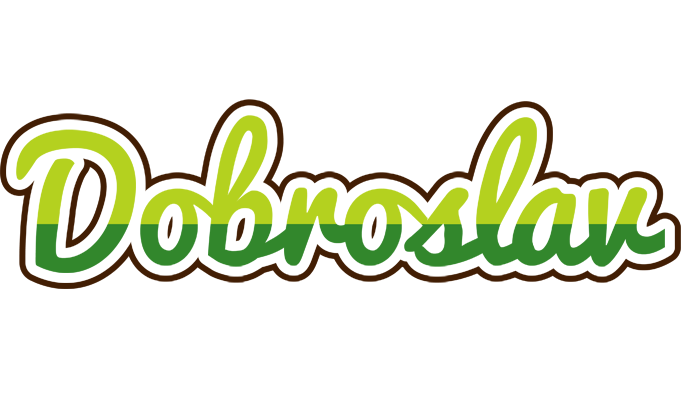 Dobroslav golfing logo
