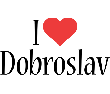 Dobroslav i-love logo