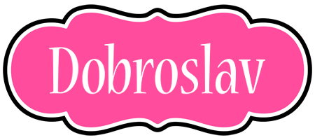 Dobroslav invitation logo
