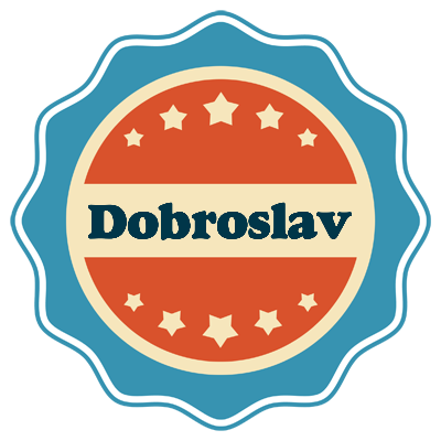 Dobroslav labels logo