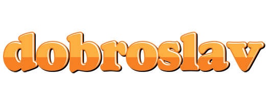 Dobroslav orange logo