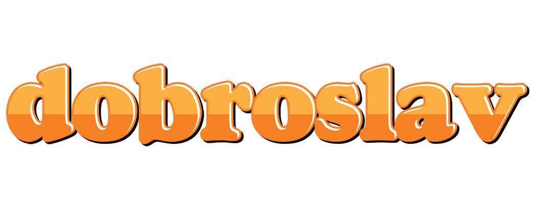 Dobroslav orange logo