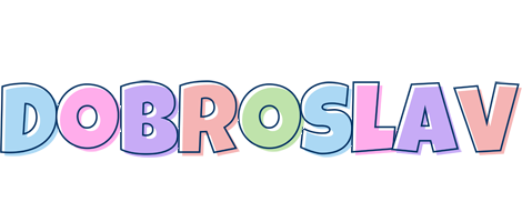 Dobroslav pastel logo
