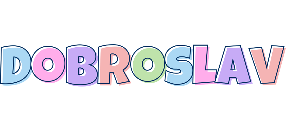 Dobroslav pastel logo