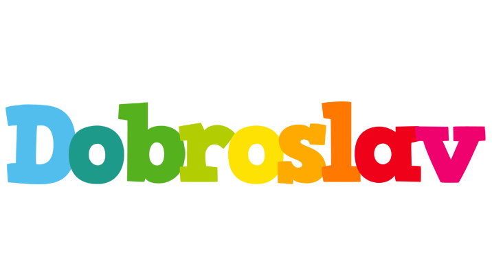 Dobroslav rainbows logo