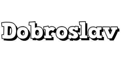 Dobroslav snowing logo