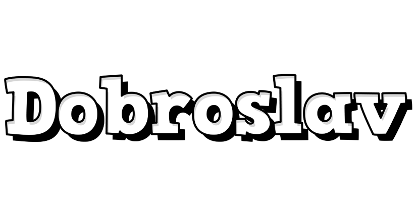 Dobroslav snowing logo