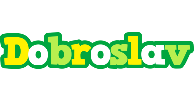 Dobroslav soccer logo
