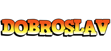 Dobroslav sunset logo