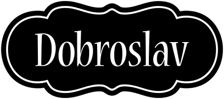 Dobroslav welcome logo