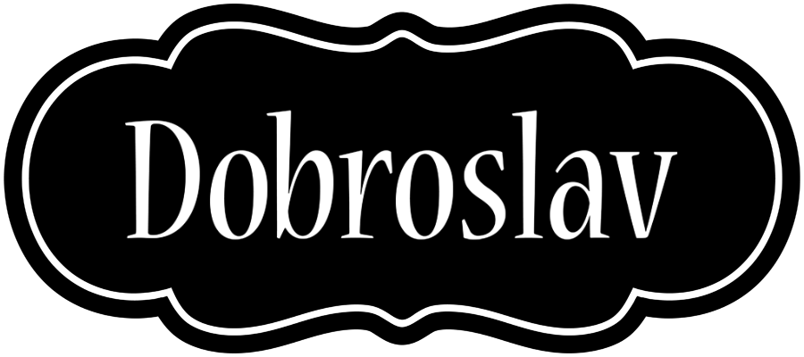Dobroslav welcome logo
