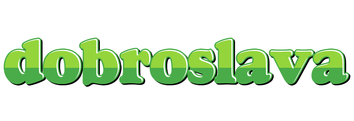 Dobroslava apple logo