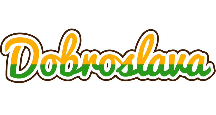 Dobroslava banana logo
