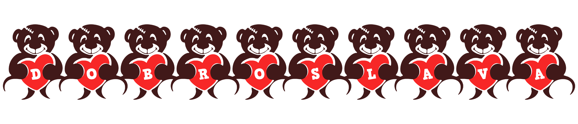 Dobroslava bear logo