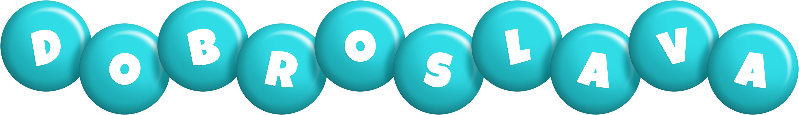 Dobroslava candy-azur logo