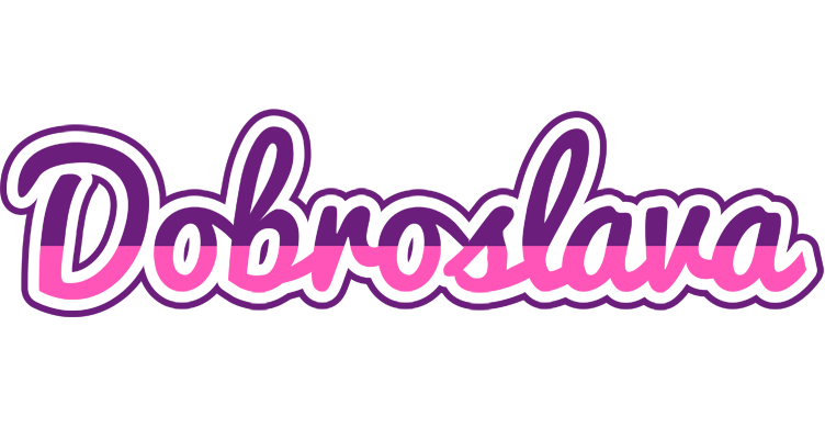 Dobroslava cheerful logo