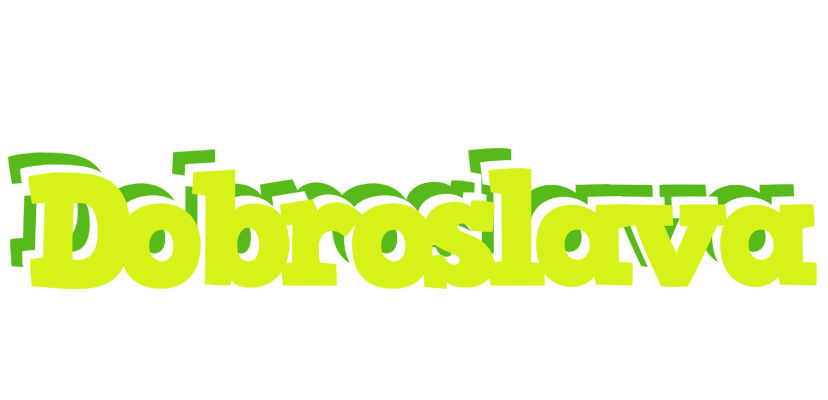 Dobroslava citrus logo