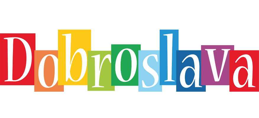 Dobroslava colors logo