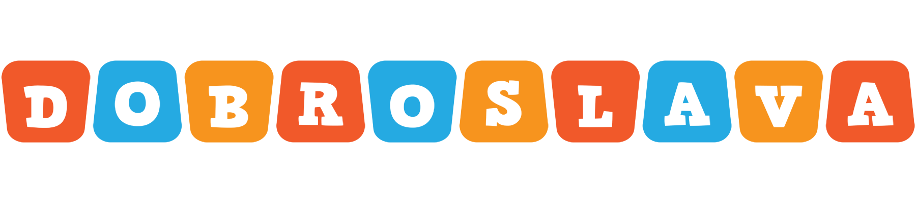 Dobroslava comics logo
