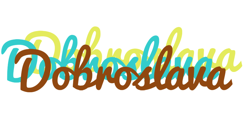 Dobroslava cupcake logo