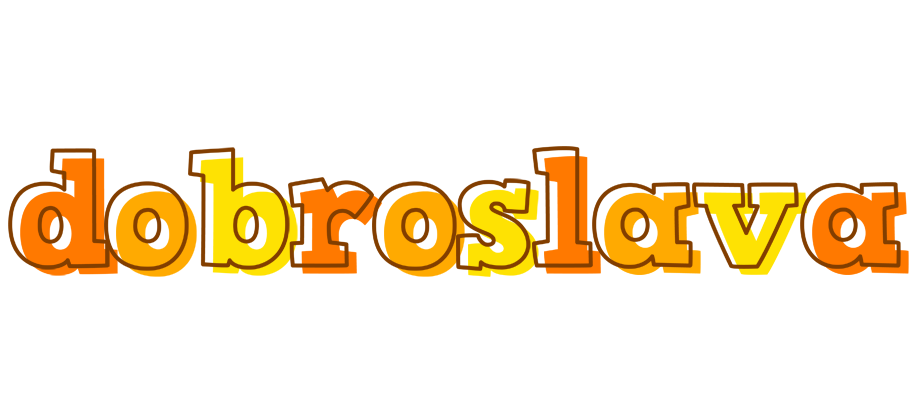 Dobroslava desert logo