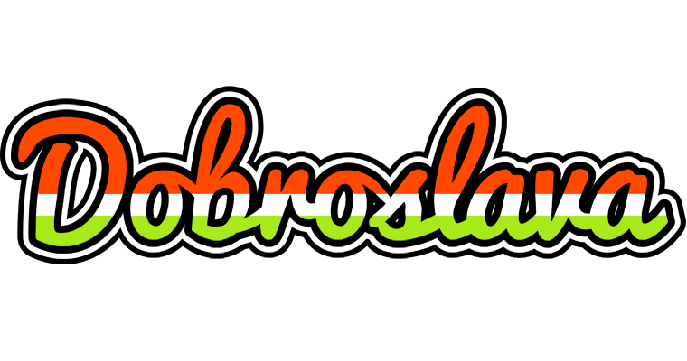 Dobroslava exotic logo