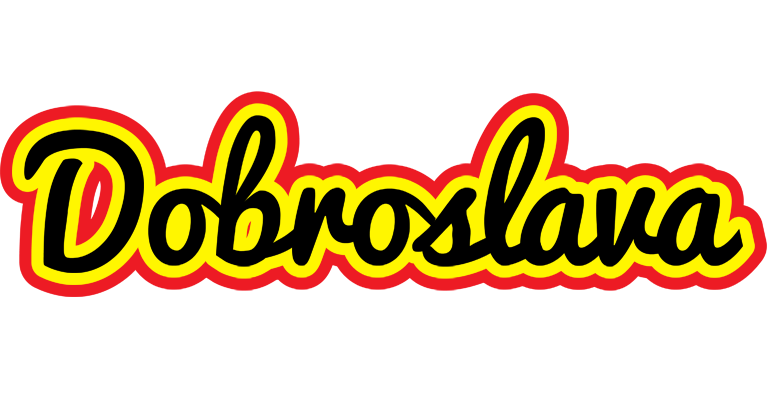 Dobroslava flaming logo