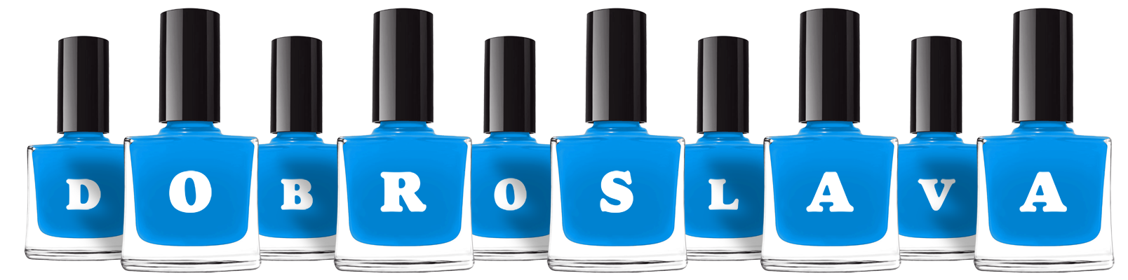 Dobroslava glossy logo