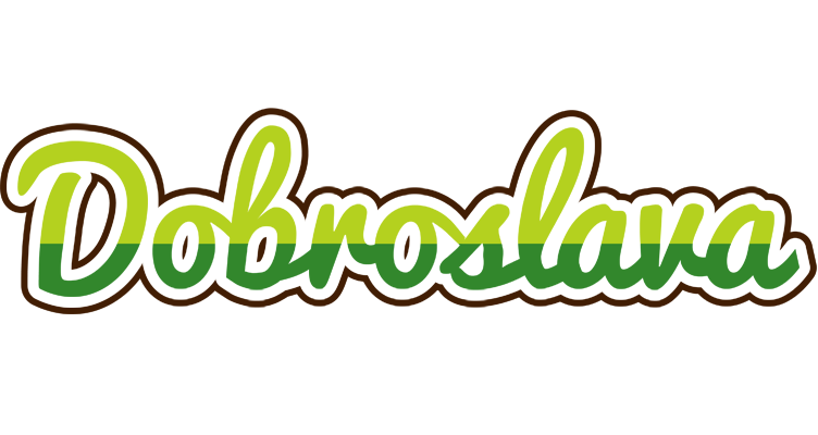 Dobroslava golfing logo