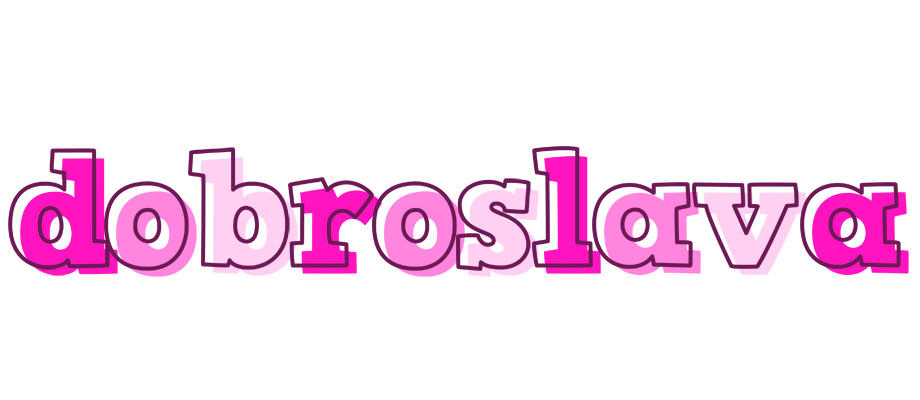 Dobroslava hello logo