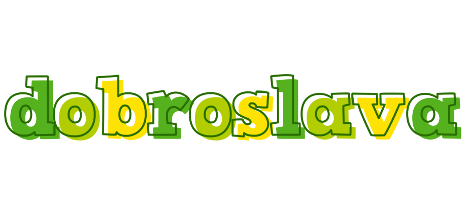 Dobroslava juice logo