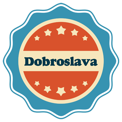 Dobroslava labels logo