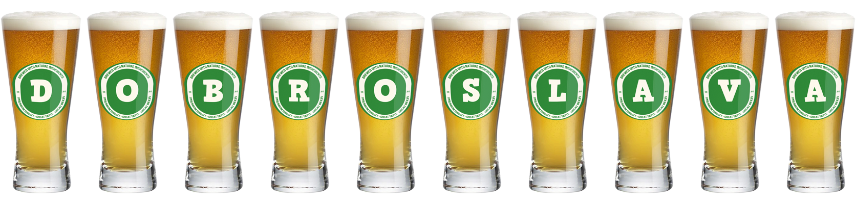 Dobroslava lager logo