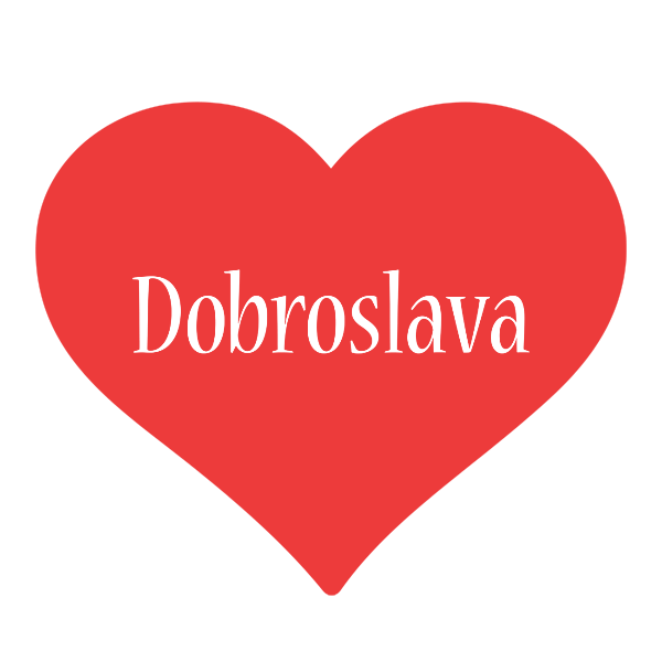 Dobroslava love logo