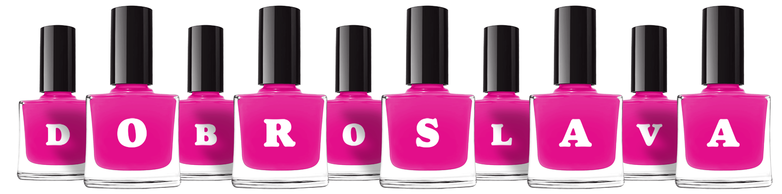 Dobroslava nails logo