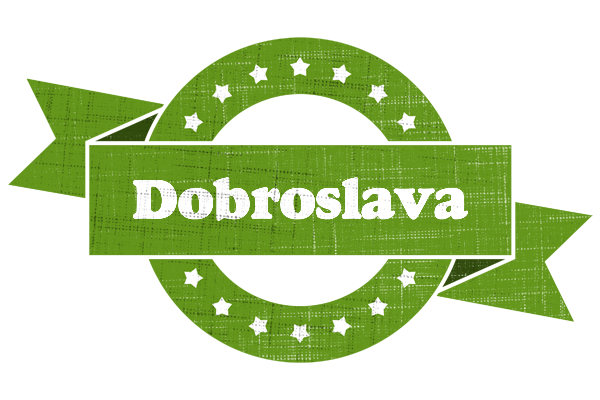 Dobroslava natural logo