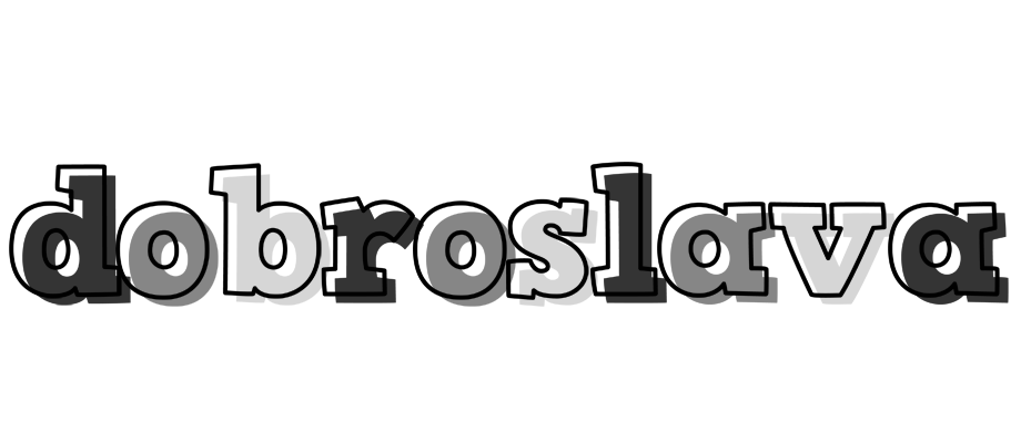 Dobroslava night logo