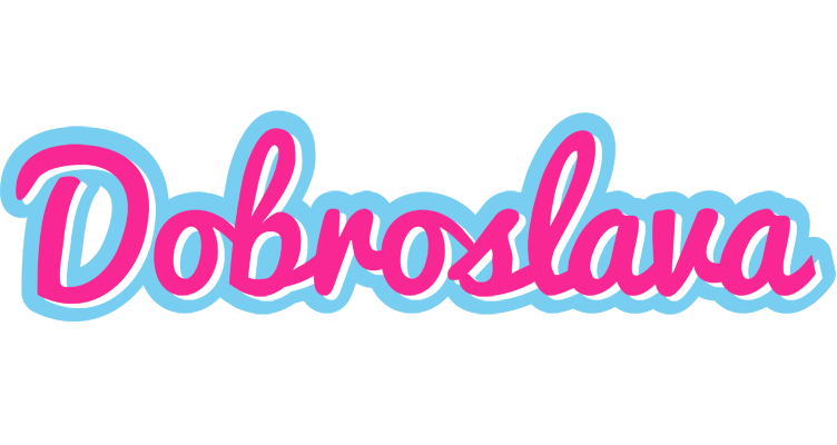 Dobroslava popstar logo