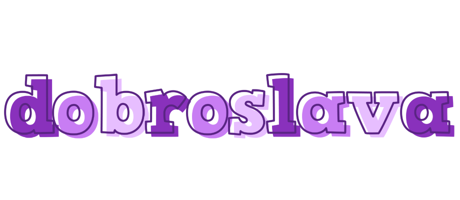 Dobroslava sensual logo