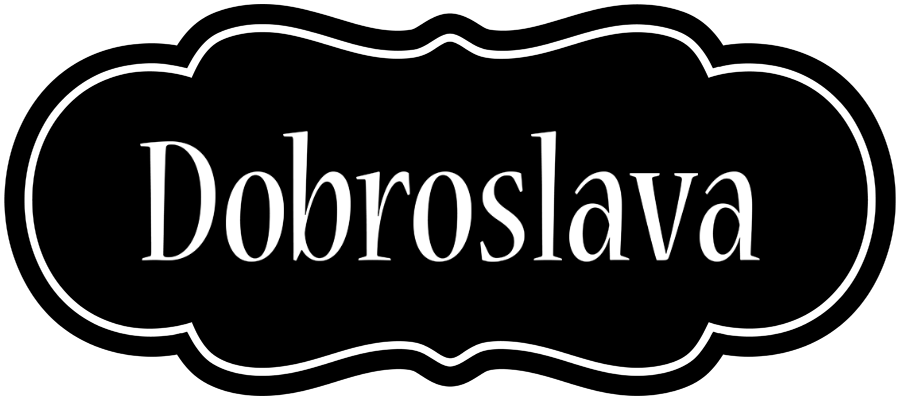 Dobroslava welcome logo
