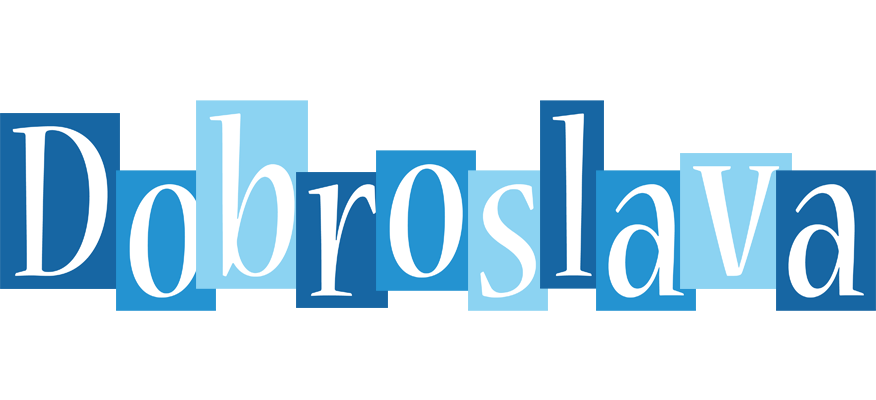 Dobroslava winter logo